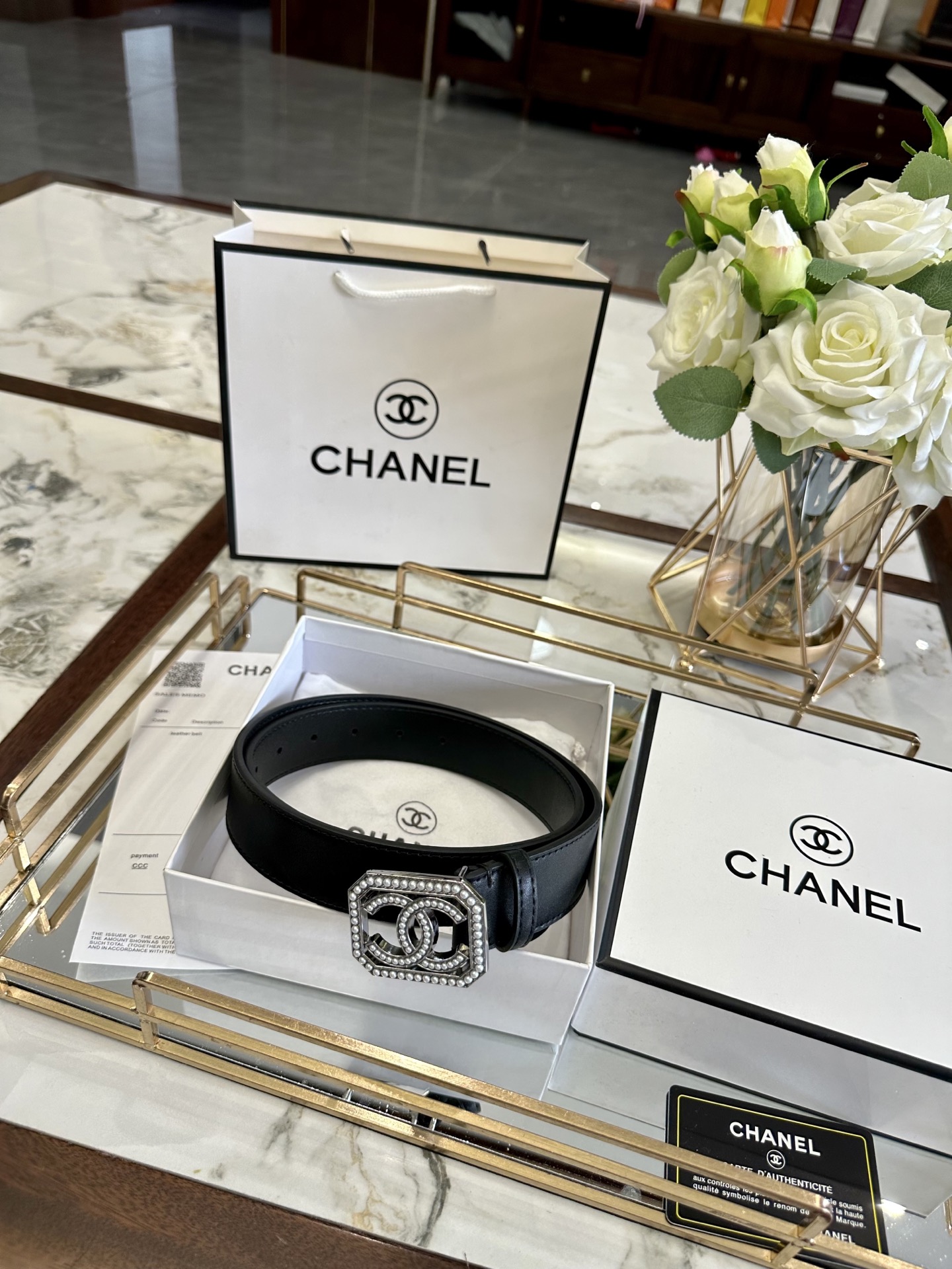 CHANEL belt model 19